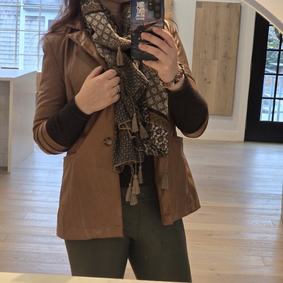 Rachel Zoe Faux leather jacket - Picture 7 of 10